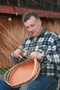 Weaving a tray